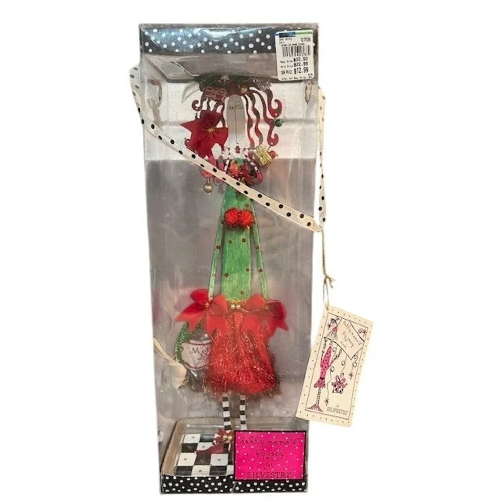 Dolly Mama's by Joey‎ for Silvestri Holly Mama Christmas Figurine New in Box